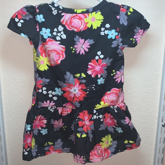 Carter’s Flower Button Dress - Picture 2 of 6